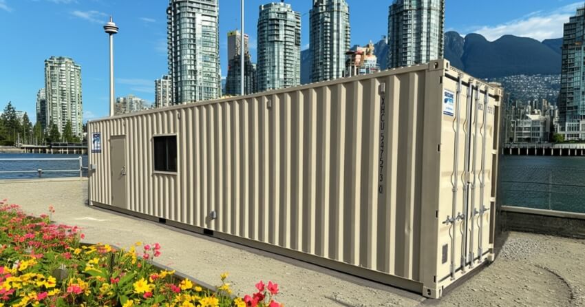 40 Foot Mobile Office Shipping Container in Vancouver