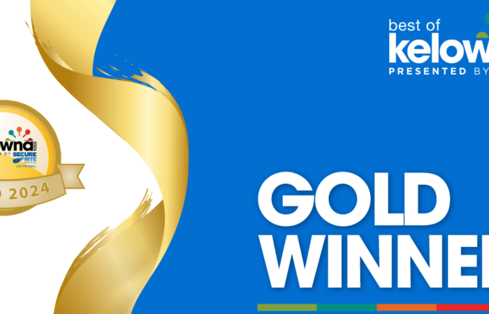 Gold for Best Storage Company in Kelowna